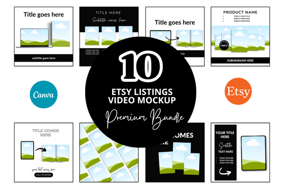 10 Etsy Listings Video Mockup: Elevate Your Shop
