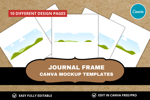 10 Junk Journal Canva Templates: Streamline Your Etsy Shop