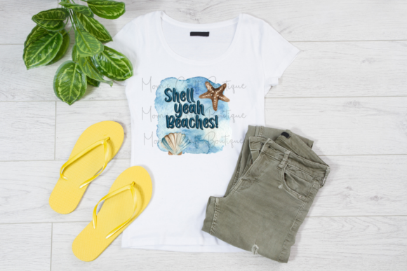 Shell Yeah Beaches: A Fresh Take on Sublimation and PNG Design