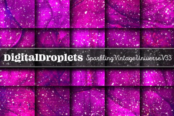 Sparkling Vintage Universe Vol. 33: Gothic & Vintage Design Assets
