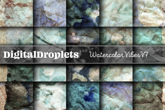 Watercolor Vibes Vol. 7: A Creative Asset for Authentic Design
